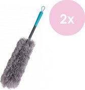 Ultra Clean Microvezel Plumeau - 2 stuks - grijs