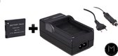 Mazuva NB-11L Accu+ Thuislader & Autolader set voor Canon camera |680mAh | Met LED-indicator | (o.a. voor Canon Ixus & Canon Powershot)