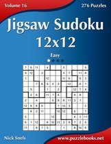 Jigsaw Sudoku 12x12 - Easy - Volume 16 - 276 Puzzles