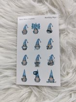 Mimi Mira Creations Planner Stickers Gnomes Birthday Boys 1