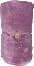 Meditatie deken Cuddle Fleece Oud Roze