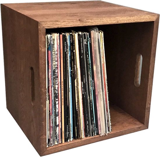 Lp Box Hout Houten Vinyl Platen Box – A Whole Lotta Rosewood – Eikenhout | bol