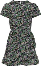 Kids ONLY KOGSELMA-LULU  S/S FAKE WRAP DRESS PTM Meisjes Jurk - Maat 140