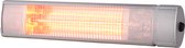 Blooboost Patio Heater Électrique - Réchauffeur - Suspendu - Télécommande - 3 Modes - Jusqu'à 1500W