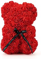 Rozen Teddy Beer 25 cm - Rose Bear - Rose Teddy - Liefde - Moederdag - Verjaardag - Valentijn Cadeau