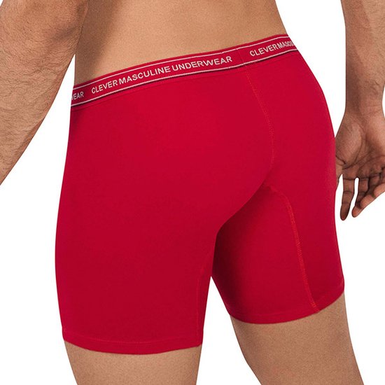 Clever Moda - Instinct Lange Boxer Rood - Maat S - Heren ondergoed -  Onderbroek voor... | bol.com