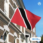 Vlag Trinidad en Tobago 100x150cm - Glanspoly