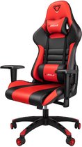 Furgle® Game Stoel - Gaming Stoel - Gaming Chair - Bureaustoel Met Nekkussen & Verstelbaar Rugkussen - Verstelbare