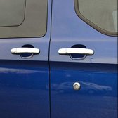 Chrome Deurhendels cover set deurontgrendelingshendel Voor Ford Transit 2014-en hoger 4st