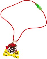 Carnival Toys Piratenketting Led Junior Rubber Rood/geel One-size