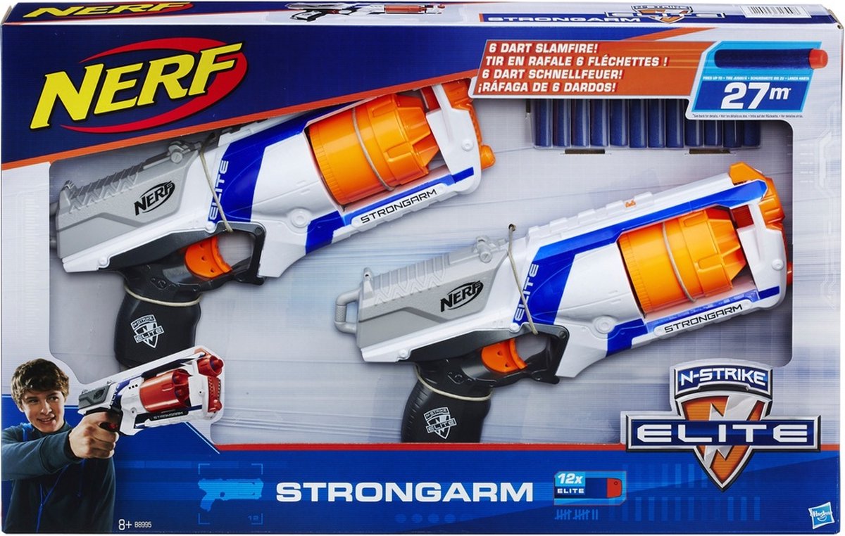 NERF N-Strike Elite Strongarm - 2 Pack - NERF