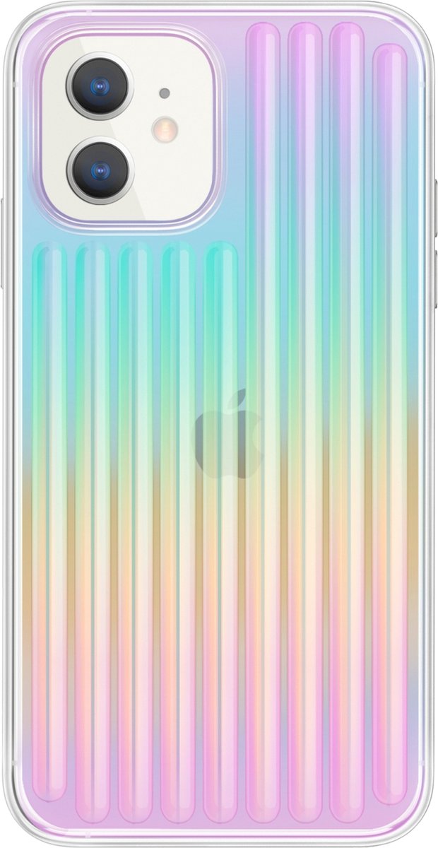 Uniq - iPhone 12 Mini, hoesje coehl linear, iriserend