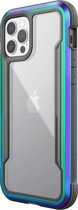 Raptic - iPhone 12/12 Pro, hoesje Raptic Shield Pro, antimicro, iriserend