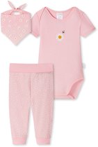 Schiesser Organic Natural Love Meisjes Kledingset - Maat 80