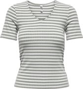 JdY JDYFRANSISKA S/S STRIPE TOP JRS NOOS Dames T-shirt - Maat XXL