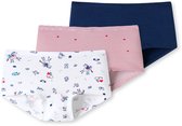 Schiesser 95/5 Organic 3 Pack Meisjes Onderbroek - Maat 140
