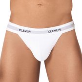 Clever Moda - Loyalty Slip Wit - Maat L - Heren ondergoed - Tanga voor mannen