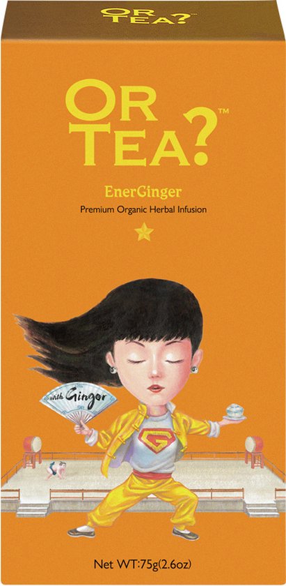 Or Tea? EnerGinger losse thee - BIO - 75 gram (navulpakket)
