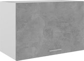 Decoways - Hangkast 60x31x40 cm spaanplaat betongrijs