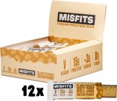 Misfits Vegan Protein Bar White Chocolate Salted Peanut (12 x 45 gr)