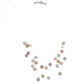 Behave - Floating Pearl Necklace - Freshwater Pearls - Pink White