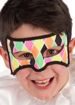 Carnival Toys Verkleedmasker Harlekijn Junior One-size