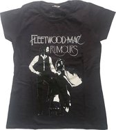 Fleetwood Mac - Rumours Dames T-shirt - S - Zwart