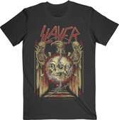 Slayer Heren Tshirt -M- Eagle & Serpent Zwart