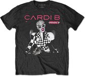 Cardi B - Transmission Heren T-shirt - 2XL - Zwart
