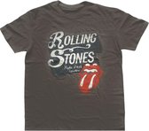 Tshirt Homme The Rolling Stones - S- Hyde Park Grijs