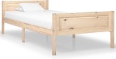 Decoways - Bedframe massief grenenhout 100x200 cm