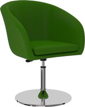 Decoways - Eetkamerstoel kunstleer groen