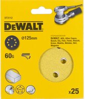 DeWalt DT3112 Disque abrasif - K60 - 125mm (25pcs)