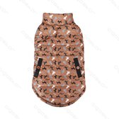 Three Layers hondenjasje L35Cm bruin