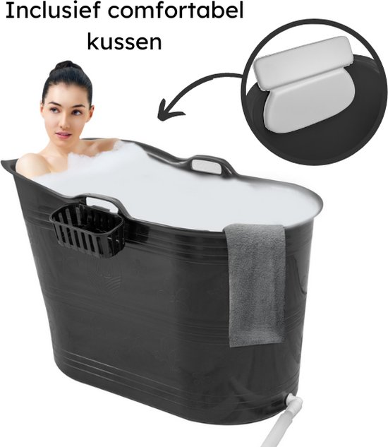 LIFEBATH Zitbad Olivia Mobiele badkuip 220L Bath Bucket Ijsbad