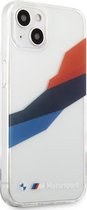 BMW iPhone 13 Hardcase Backcover - Graphic Tricolor - Transparant