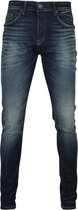 Cast Iron - Korbin Jeans Washed Navy - Maat W 31 - L 34 - Skinny-fit