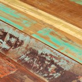 Decoways - Eettafel 180x90x76 cm massief gerecycled hout
