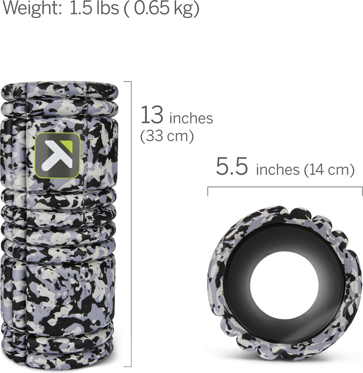 TriggerPoint - The Grid 1.0 Foam Roller - Grijs Camo thumbnail 3