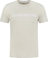 Calvin Klein Institutional Logo T-shirt Mannen - Maat XL