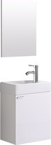 ALONI WC MEUBEL WIT COMPLEET - ALONI MEUBLE WC BLANC COMPLET