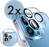 2x Camera Lens Protector - Geschikt voor iPhone 13 Pro - Screenprotector - Gehard Glas - Extra Sterk