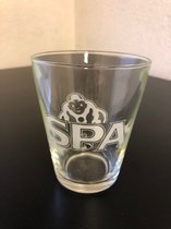 6x 20cl spa water waterglas waterglazen tumblers glas glazen
