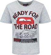Disney Cars Shirt - Ready for the road - Grijs - Maat 104 (4 jaar)