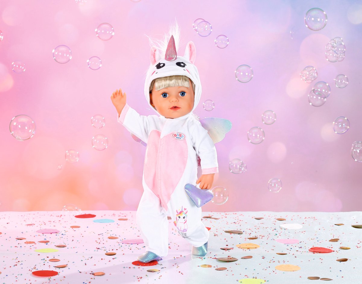 BABY born Unicorn Onesie - Poppenkleding 43cm — afbeelding 11