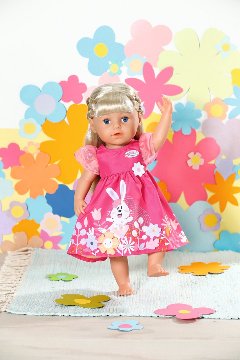BABY born Bloemenjurk - Poppenkleding 43 cm — afbeelding 6