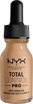 NYX Professional Makeup Total Control Pro Drop Foundation  -  TCPDF10 Buff - Foundation -