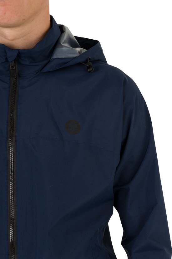 AGU GO Imperméable Essential Unisexe - Blauw Marine - XL - Femme & Homme - Polyester Recyclé
