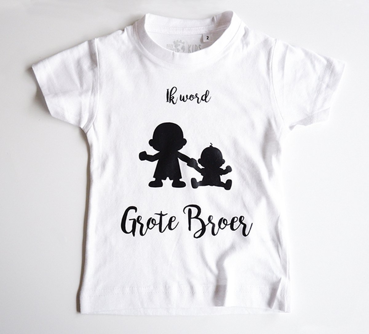 Ik word grote broer | zwangerschapsaankondiging | T-shirt - Wit (maat  92-98) | bol.com