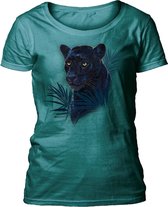 Ladies T-shirt Black Jaguar L